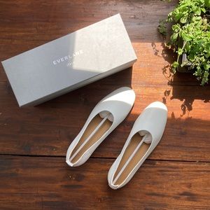 The Italian Leather Day Glove 8.5 White